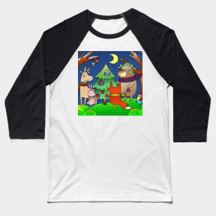 Christmas 353 (Style:2) Baseball T-Shirt